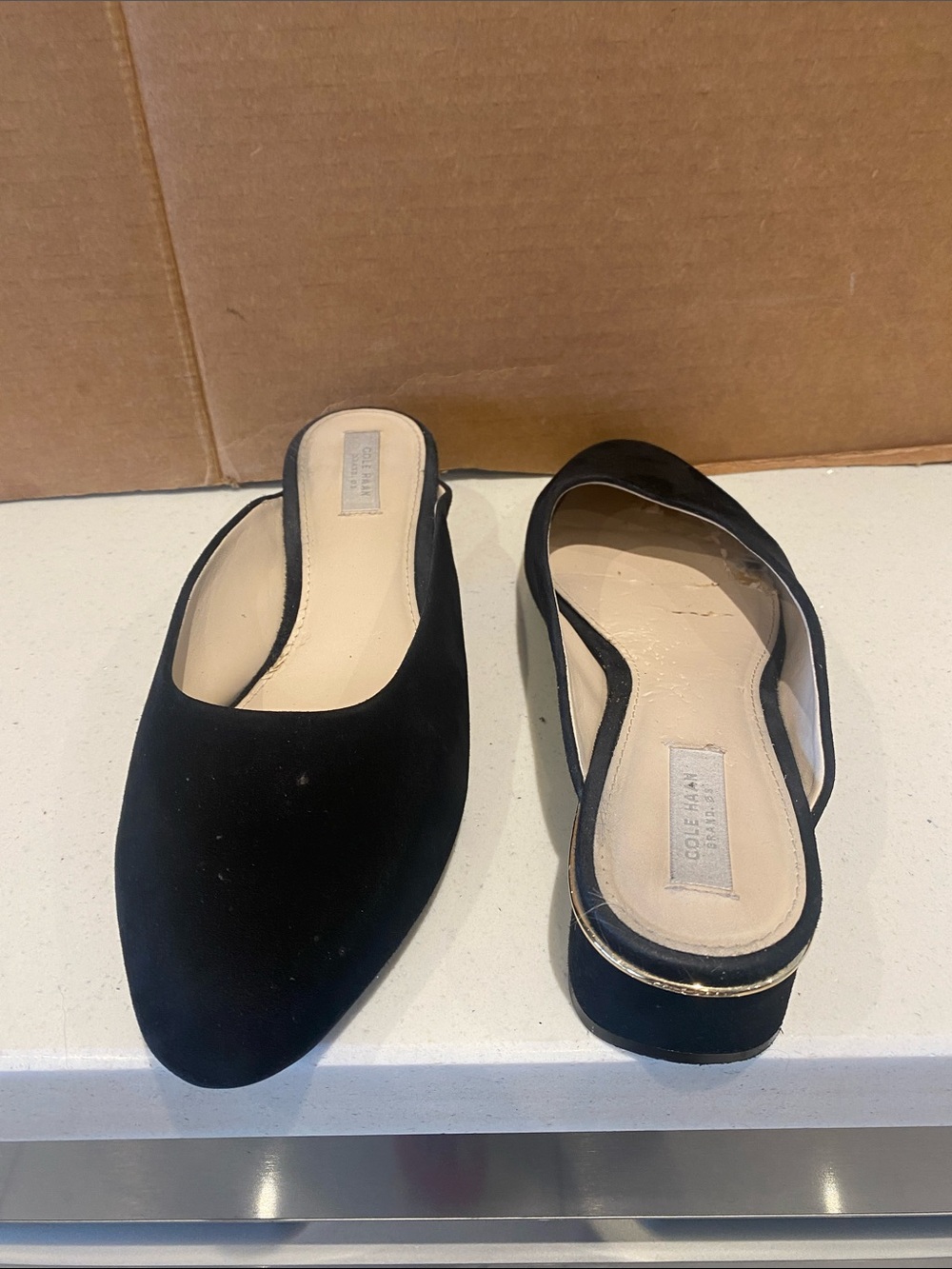 Cole haan mules suede 7B - Picture 5 of 11
